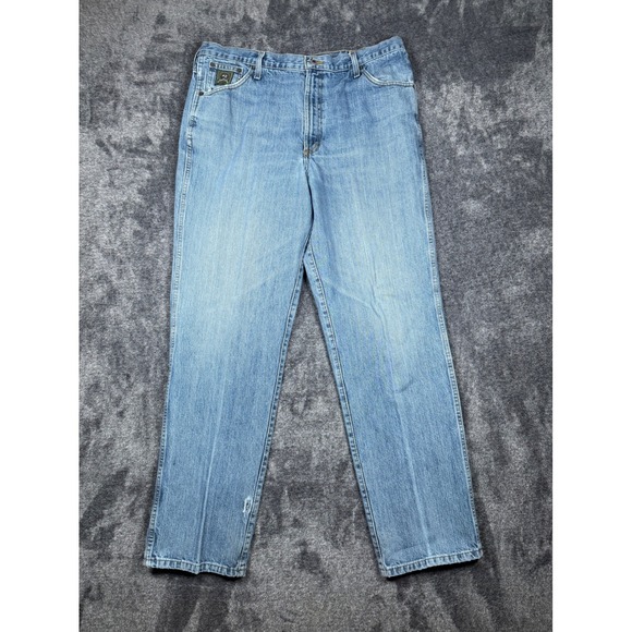 Cinch Other - Cinch Jeans Green Label Mens 38x34 Light Wash Denim Straight Leg Casual
